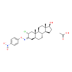 ChemSpider 2D Image | Nisterime acetate | C27H37ClN2O6