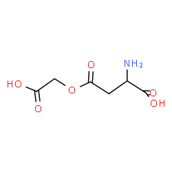 ChemSpider 2D Image | Aspartic Acid-4-Carboxymethyl Ester | C6H9NO6