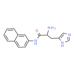 ChemSpider 2D Image | N-2-Naphthyl-D-histidinamide | C16H16N4O
