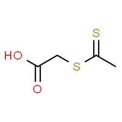 ChemSpider 2D Image | thioacetylthioglycolic acid | C4H6O2S2
