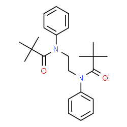 ChemSpider 2D Image | N,N'-1,2-Ethanediylbis(2,2-dimethyl-N-phenylpropanamide) | C24H32N2O2