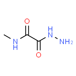 ChemSpider 2D Image | 2-Hydrazino-N-methyl-2-oxoacetamide | C3H7N3O2