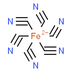 ChemSpider 2D Image | hexacyanoferrate | C6FeN6
