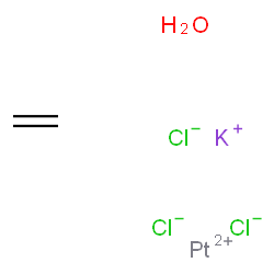 ChemSpider 2D Image | Platinum(2+) potassium chloride - ethylene hydrate (1:1:3:1:1) | C2H6Cl3KOPt