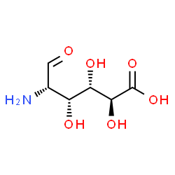 ChemSpider 2D Image | 2-Amino-2-deoxy-D-mannuronic acid | C6H11NO6