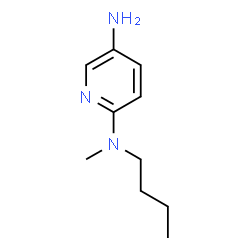 ChemSpider 2D Image | N2-Butyl-N2-methylpyridine-2,5-diamine | C10H17N3