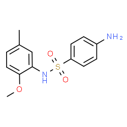ChemSpider 2D Image | 4-Amino-N-(2-methoxy-5-methylphenyl)benzenesulfonamide | C14H16N2O3S