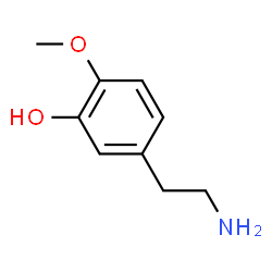 ChemSpider 2D Image | 4-O-Methyldopamine | C9H13NO2