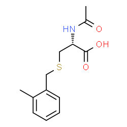 ChemSpider 2D Image | N-Acetyl-S-(2-methylbenzyl)-L-cysteine | C13H17NO3S