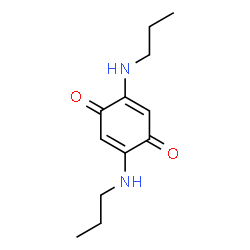 ChemSpider 2D Image | 2,5-Bis(propylamino)-1,4-benzoquinone | C12H18N2O2
