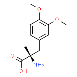 ChemSpider 2D Image | 3-methoxy-O,?-dimethyl-L-tyrosine | C12H17NO4