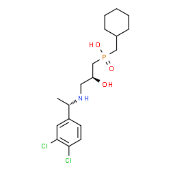 ChemSpider 2D Image | CGP 54626A | C18H28Cl2NO3P