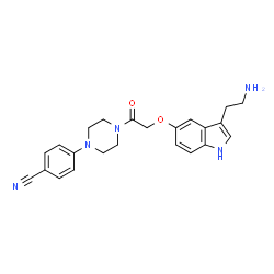ChemSpider 2D Image | donitriptan | C23H25N5O2