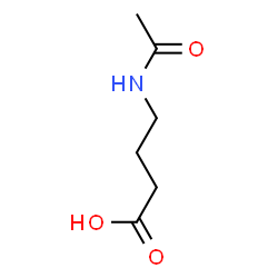 ChemSpider 2D Image | 4-acetamidobutyrate | C6H11NO3