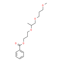 ChemSpider 2D Image | 3-{[1-(3-Methoxypropoxy)-2-propanyl]oxy}propyl benzoate | C17H26O5