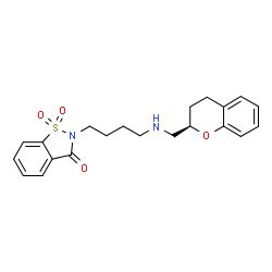 ChemSpider 2D Image | Repinotan | C21H24N2O4S
