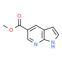ChemSpider 2D Image | methyl 1H-pyrrolo[2,3-b]pyridine-5-carboxylate | C9H8N2O2