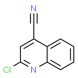 ChemSpider 2D Image | 2-Chloro-4-cyanoquinoline | C10H5ClN2