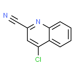 ChemSpider 2D Image | 4-Chloro-2-cyanoquinoline | C10H5ClN2