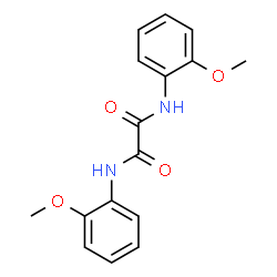 ChemSpider 2D Image | N,N'-Bis(2-methoxyphenyl)ethanediamide | C16H16N2O4