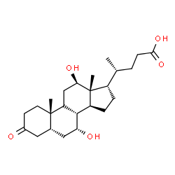 ChemSpider 2D Image | 3-Oxocholic acid | C24H38O5