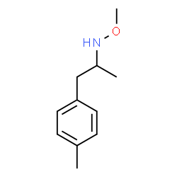ChemSpider 2D Image | N-Methoxy-1-(4-methylphenyl)-2-propanamine | C11H17NO