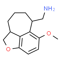 ChemSpider 2D Image | 1-(5-Methoxy-1,6,7,8,9,9a-hexahydro-2-oxabenzo[cd]azulen-6-yl)methanamine | C14H19NO2