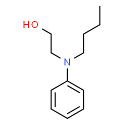 ChemSpider 2D Image | 2-(BUTYLPHENYLAMINO)ETHANOL | C12H19NO