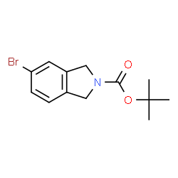 ChemSpider 2D Image | tert-Butyl 5-bromoisoindoline-2-carboxylate | C13H16BrNO2