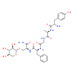 ChemSpider 2D Image | (2S,5S,11R,14S)-14-Amino-5-benzyl-15-(4-hydroxyphenyl)-6,11-dimethyl-4,7,10,13-tetraoxo-2-({[(2R,3R,4S,5R)-3,4,5-trihydroxytetrahydro-2H-pyran-2-yl]oxy}methyl)-3,6,9,12-tetraazapentadecan-1-amide (non
-preferred name) | C32H44N6O11