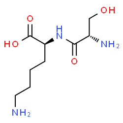 ChemSpider 2D Image | L-Seryl-L-lysine | C9H19N3O4