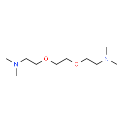 ChemSpider 2D Image | 2,2'-[1,2-Ethanediylbis(oxy)]bis(N,N-dimethylethanamine) | C10H24N2O2