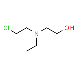 ChemSpider 2D Image | 2-chloro-2'-hydroxytriethylamine | C6H14ClNO