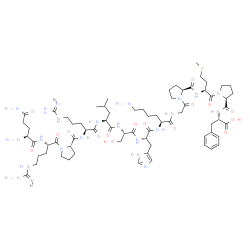 ChemSpider 2D Image | Apelin-13 | C69H111N23O16S