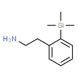 ChemSpider 2D Image | 2-[2-(Trimethylsilyl)phenyl]ethanamine | C11H19NSi