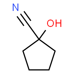 ChemSpider 2D Image | 1-Cyano-1-hydroxycyclopentane | C6H9NO