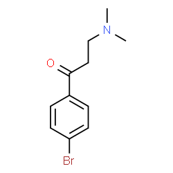 ChemSpider 2D Image | p-Bromo-beta-dimethylaminopropiophenone | C11H14BrNO