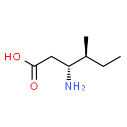 ChemSpider 2D Image | L-beta-Homoisoleucine | C7H15NO2