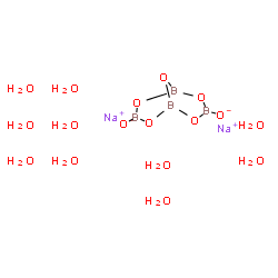ChemSpider 2D Image | Borax | H20B4Na2O17