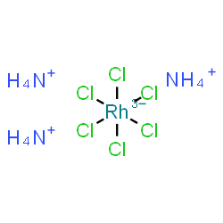 ChemSpider 2D Image | VI8580166 | H12Cl6N3Rh
