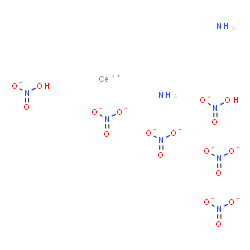ChemSpider 2D Image | Cerium(4+) nitrate - nitric acid ammoniate (1:4:2:2) | H8CeN8O18