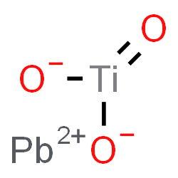 ChemSpider 2D Image | Lead(II) titanate | O3PbTi