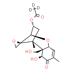 ChemSpider 2D Image | 3-d3-AcDON | C17H19D3O7