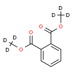 ChemSpider 2D Image | Dimethyl phthalate | C10H4D6O4