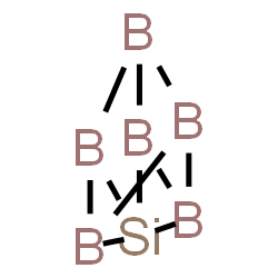 ChemSpider 2D Image | SiB6 | B6Si