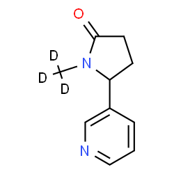 ChemSpider 2D Image | Cotinine-d3 | C10H9D3N2O