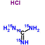 InChI=1/CH5N3.ClH/c2-1(3)4;/h(H5,2,3,4);1H/i1+1,2+1,3+1,4+1;