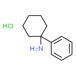 ChemSpider 2D Image | 1-Phenylcyclohexylamine hydrochloride | C12H18ClN