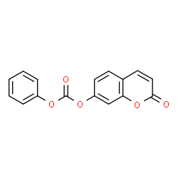 ChemSpider 2D Image | 2-Oxo-2H-chromen-7-yl phenyl carbonate | C16H10O5