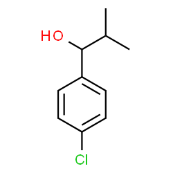 ChemSpider 2D Image | 1-(4-Chlorophenyl)-2-methyl-1-propanol | C10H13ClO